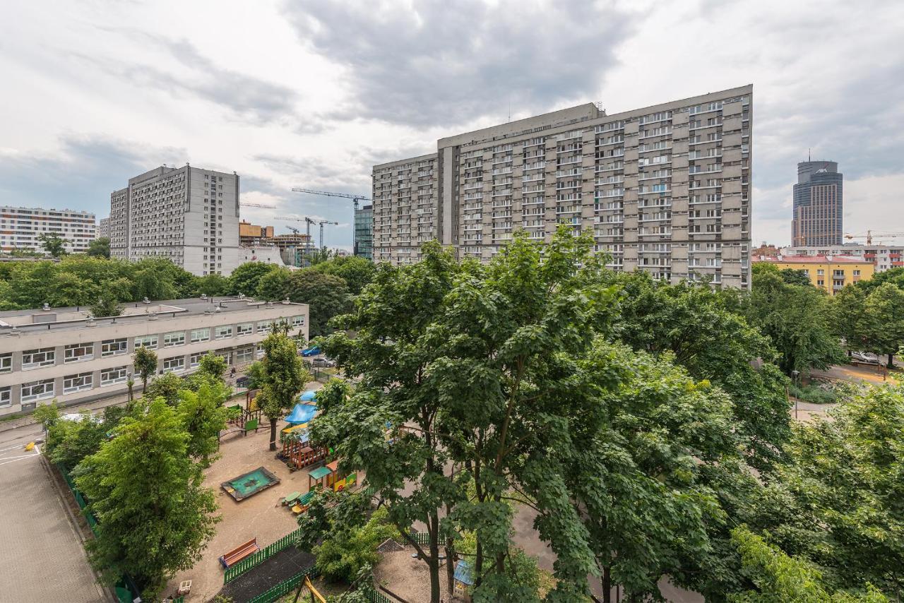 Hala Mirowska Apartments Warschau Buitenkant foto